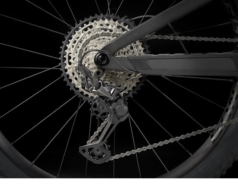 Trek Top Fuel 9.7 SLX/XT XC Mountain Bike in Raw Carbon-6